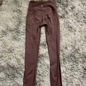 Purple Lululemon leggings